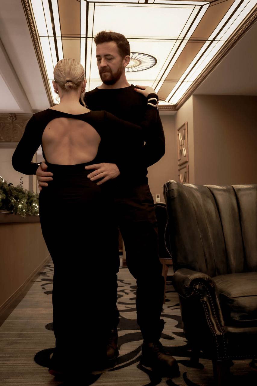 Couple portrait outdoors