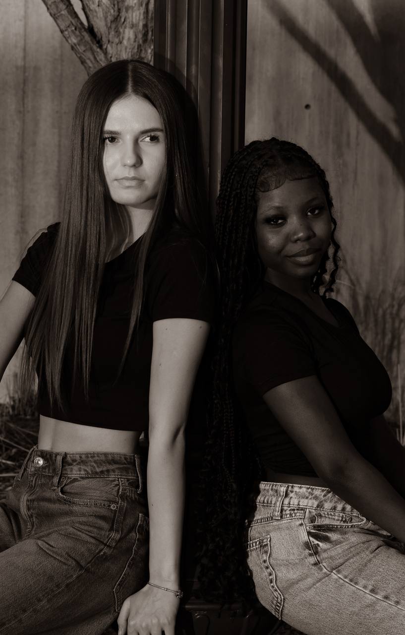 Romantic couple portrait