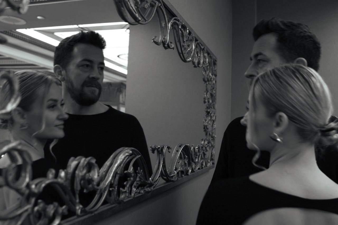 Boudoir editorial portrait