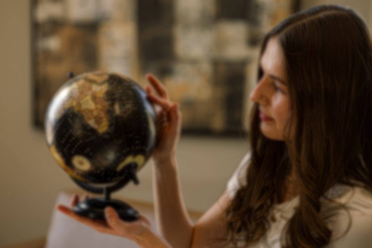 Soft blurred wedding scene